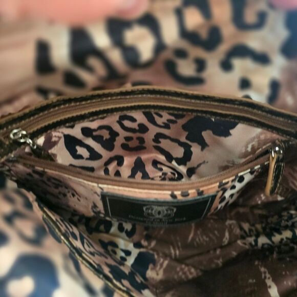 Vintage RARE Sharif Black and Gray Shoulder Bag with Metallic Emblem - Picture 16 of 16